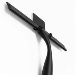 Stierka do kúpeľne SPRINGOS HA1115 čierna