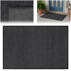 Rohožka pred dvere 90x150 cm SPRINGOS HA7534 čierna