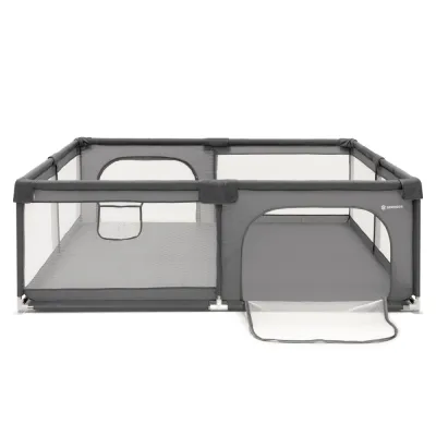 Detská ohrádka 180x150x66 cm SPRINGOS HA7528 šedá