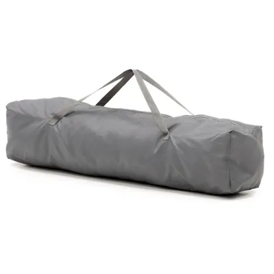 Detská ohrádka 200x180x66 cm SPRINGOS HA7529 sivá