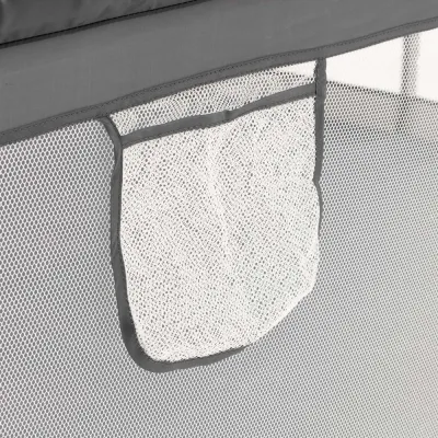 Detská ohrádka 200x180x66 cm SPRINGOS HA7529 sivá