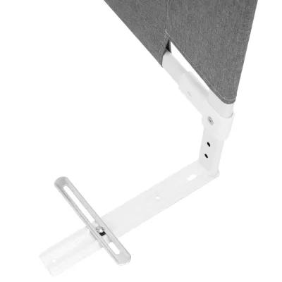 Zábrana na posteľ 200 cm SPRINGOS HA7526 sivá