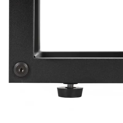 Kovový stojan na kvety 67,5 cm SPRINGOS GA0220 tmavo hnedý