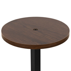 Kovový stojan na kvety 86 cm SPRINGOS GA0219 tmavo hnedý