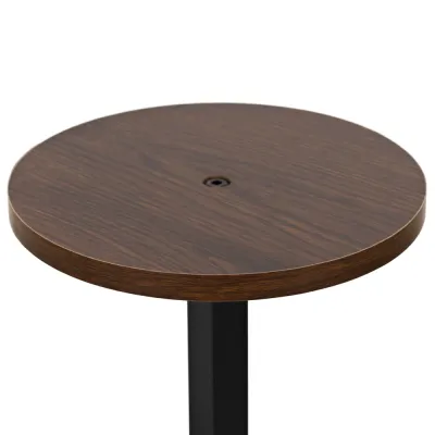 Kovový stojan na kvety 86 cm SPRINGOS GA0219 tmavo hnedý