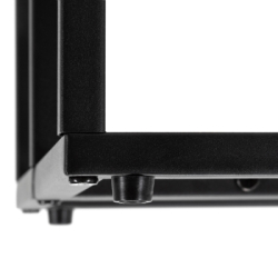 Kovový stojan na kvety 67 cm SPRINGOS GA0210 tmavo hnedý