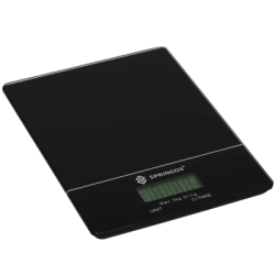 Kuchynská váha SPRINGOS HA7569 čierna