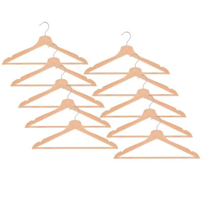 Drevené ramienka 10 ks SPRINGOS HG0085 prírodný