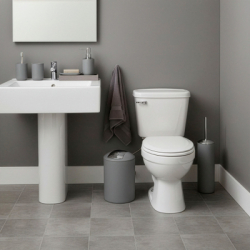 Kúpeľňový set 6v1 SPRINGOS HA1112 sivý