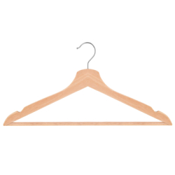 Drevené ramienka 30 ks SPRINGOS HG0086 prírodný