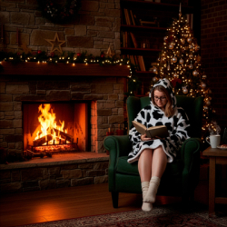 Mikinová deka SPRINGOS HA7570 bielo-čierna