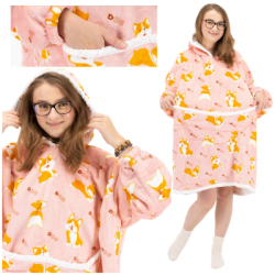 HA7572 VEĽKÁ MIKINA S DÁMSKYM UZÁVEROM