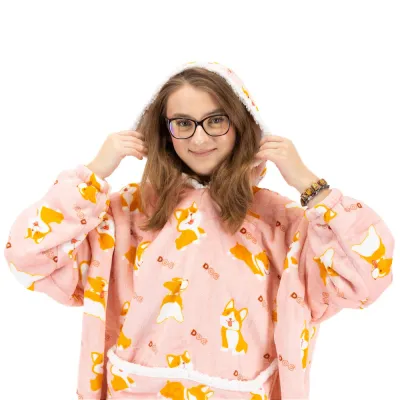 HA7572 VEĽKÁ MIKINA S DÁMSKYM UZÁVEROM