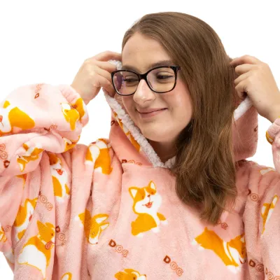 HA7572 VEĽKÁ MIKINA S DÁMSKYM UZÁVEROM