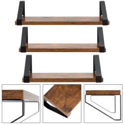 Polica na stenu sada 3 ks SPRINGOS HF0049