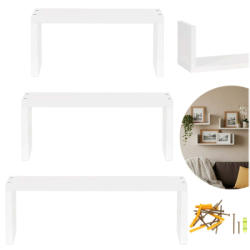 Polica na stenu sada 3 ks SPRINGOS HF0051