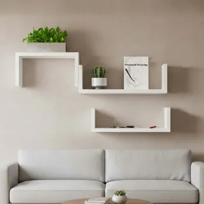 Polica na stenu sada 3 ks SPRINGOS HF0051