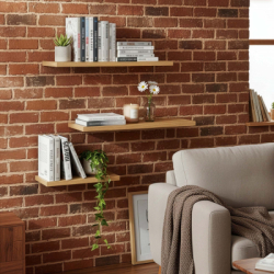 Polica na stenu sada 3ks SPRINGOS HF0054