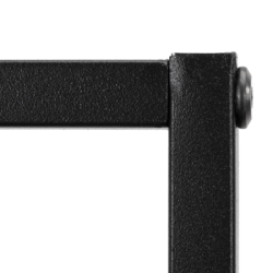 Nástenná polica sada 3 ks SPRINGOS HF0055 čierna