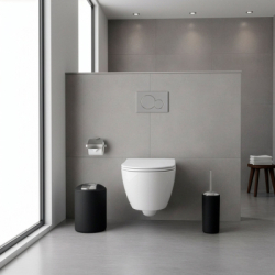 Súprava do kúpeľne 6 ks SPRINGOS HA1111 čierna