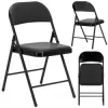 Skladacia stolička SPRINGOS GF0113 čierna
