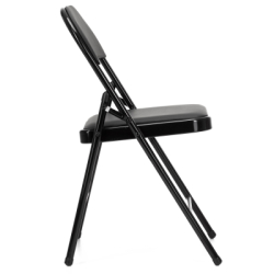 Skladacia stolička SPRINGOS GF0113 čierna
