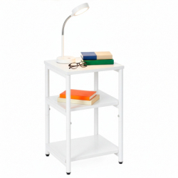 Nočný stolík SPRINGOS HF0065 biely