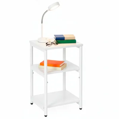 Nočný stolík SPRINGOS HF0065 biely