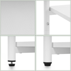 Nočný stolík SPRINGOS HF0065 biely