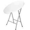 Cateringový stôl skladací 80x74,5 cm SPRINGOS GF0111 biely