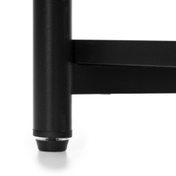 Nočný stolík SPRINGOS HF0063 čierny