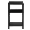 Nočný stolík SPRINGOS HF0063 čierny