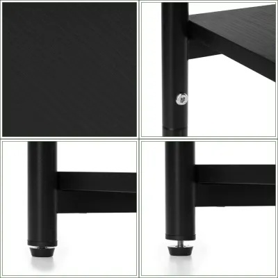 Nočný stolík SPRINGOS HF0063 čierny