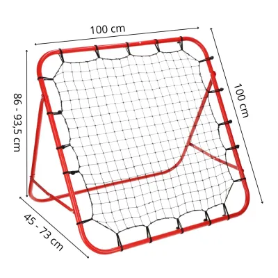 Futbalová bránka 100x100 cm SPRINGOS SG0014