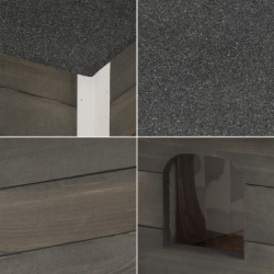 Drevená búda pre psa SPRINGOS DH001 sivá