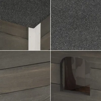 Drevená búda pre psa SPRINGOS DH001 sivá