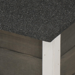 Drevená búda pre psa SPRINGOS DH001 sivá