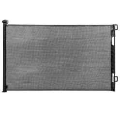 Bezpečnostná zábrana rolovacia 162x86 cm SPRINGOS HA7525 čierna