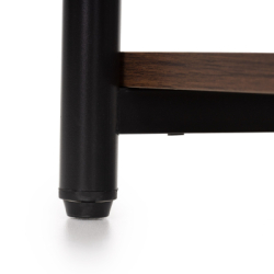 Nočný stolík SPRINGOS HF0062 tmavo hnedý