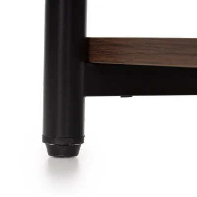 Nočný stolík SPRINGOS HF0062 tmavo hnedý