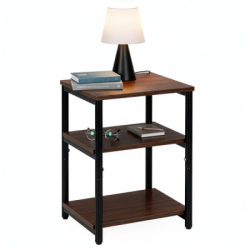 Nočný stolík SPRINGOS HF0062 tmavo hnedý