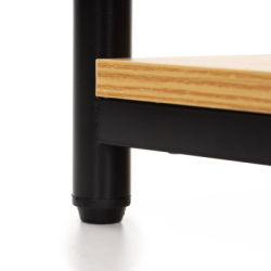 Nočný stolík SPRINGOS HF0064 svetlo hnedý