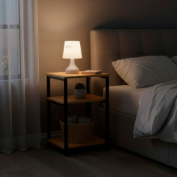 Nočný stolík SPRINGOS HF0064 svetlo hnedý