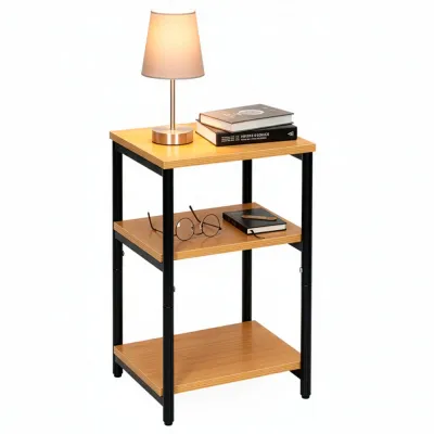 Nočný stolík SPRINGOS HF0064 svetlo hnedý