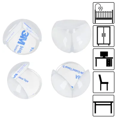 Samolepiace silikónové rohy 4x2 cm súprava 10ks SPRINGOS HA5125