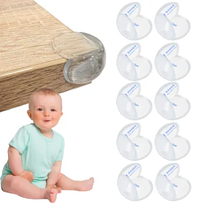 Samolepiace silikónové rohy 4x2 cm súprava 10ks SPRINGOS HA5125