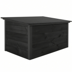 Zatepletá búda pre psa 106x72x67 cm DECHLAND BP06 sivá