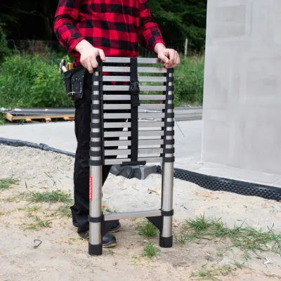 Teleskopický rebrík 490 cm výsuvný MULTISYSTEM MS380