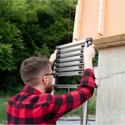 Teleskopický rebrík 490 cm výsuvný MULTISYSTEM MS380