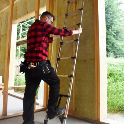 Teleskopický rebrík 430 cm výsuvný MULTISYSTEM MS320